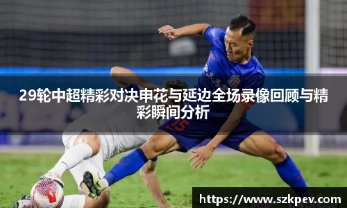 29轮中超精彩对决申花与延边全场录像回顾与精彩瞬间分析